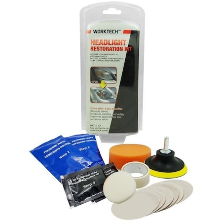 Omniscan2, Llc WJB Industrial Technologies WT300 Professional Headlight Restoration Kit WT300
